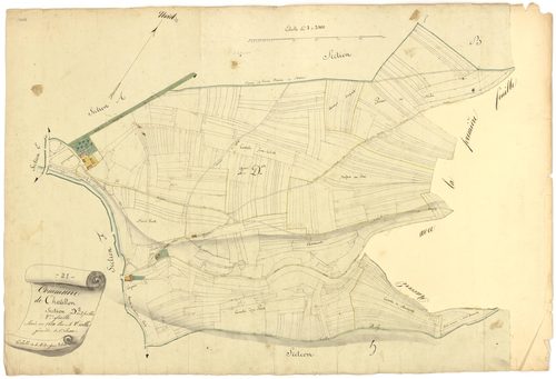 Châtillon-sur-Seine - Section D2 - 3 P PLAN 161/7