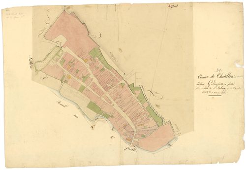 Châtillon-sur-Seine - Section G1 - 3 P PLAN 161/10