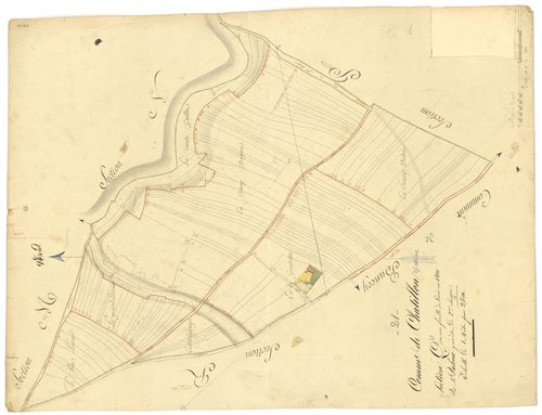 Châtillon-sur-Seine - Section Q - 3 P PLAN 161/19