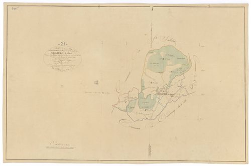 Chaudenay-le-Château - Tableau d'assemblage - 3 P PLAN 163/1