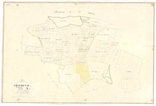 Chaudenay-le-Château - Section A3 - 3 P PLAN 163/4