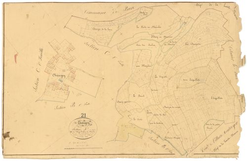 Chaugey - Section A - 3 P PLAN 164/2