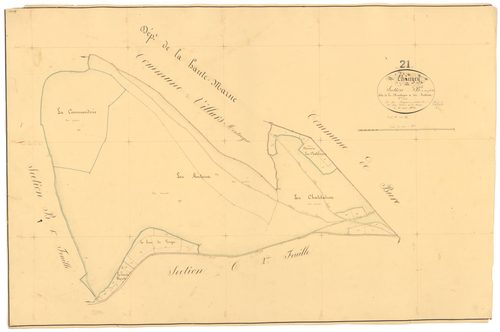 Chaugey - Section B2 - 3 P PLAN 164/4