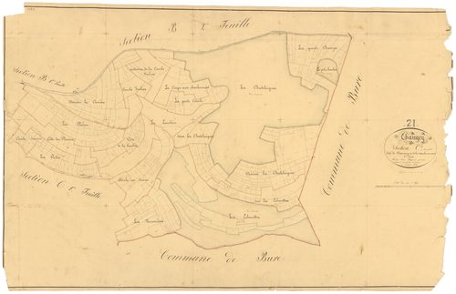 Chaugey - Section C2 - 3 P PLAN 164/6
