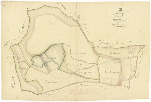 Chaume-lès-Baigneux - Section A - 3 P PLAN 166/2
