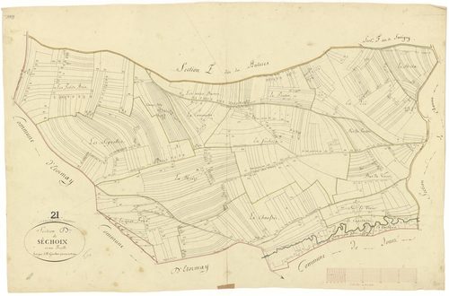 Chaume-lès-Baigneux - Section D - 3 P PLAN 166/5