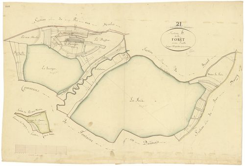 Chaume-lès-Baigneux - Section H - 3 P PLAN 166/10