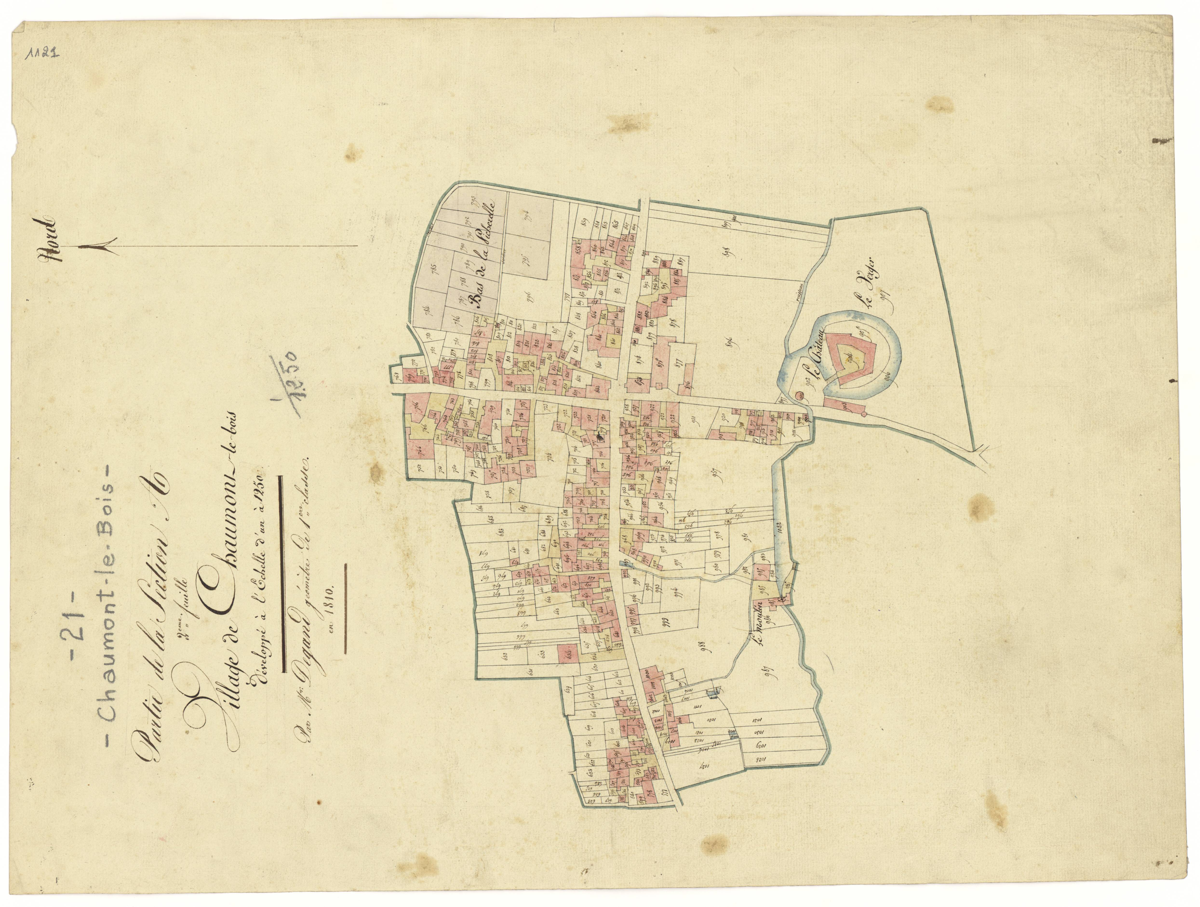 Chaumont-le-Bois - Section A2 - 3 P PLAN 168/3
