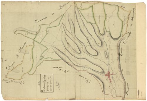Chaumont-le-Bois - Tableau d'assemblage - 3 P PLAN 168/1