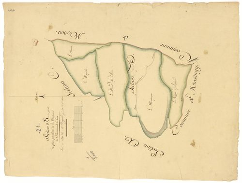 Chaumont-le-Bois - Section B - 3 P PLAN 168/4