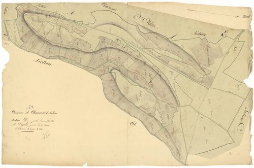 Chaumont-le-Bois - Section D - 3 P PLAN 168/6