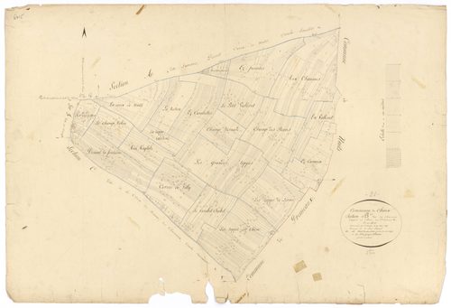 Chaux - Section B - 3 P PLAN 169/3