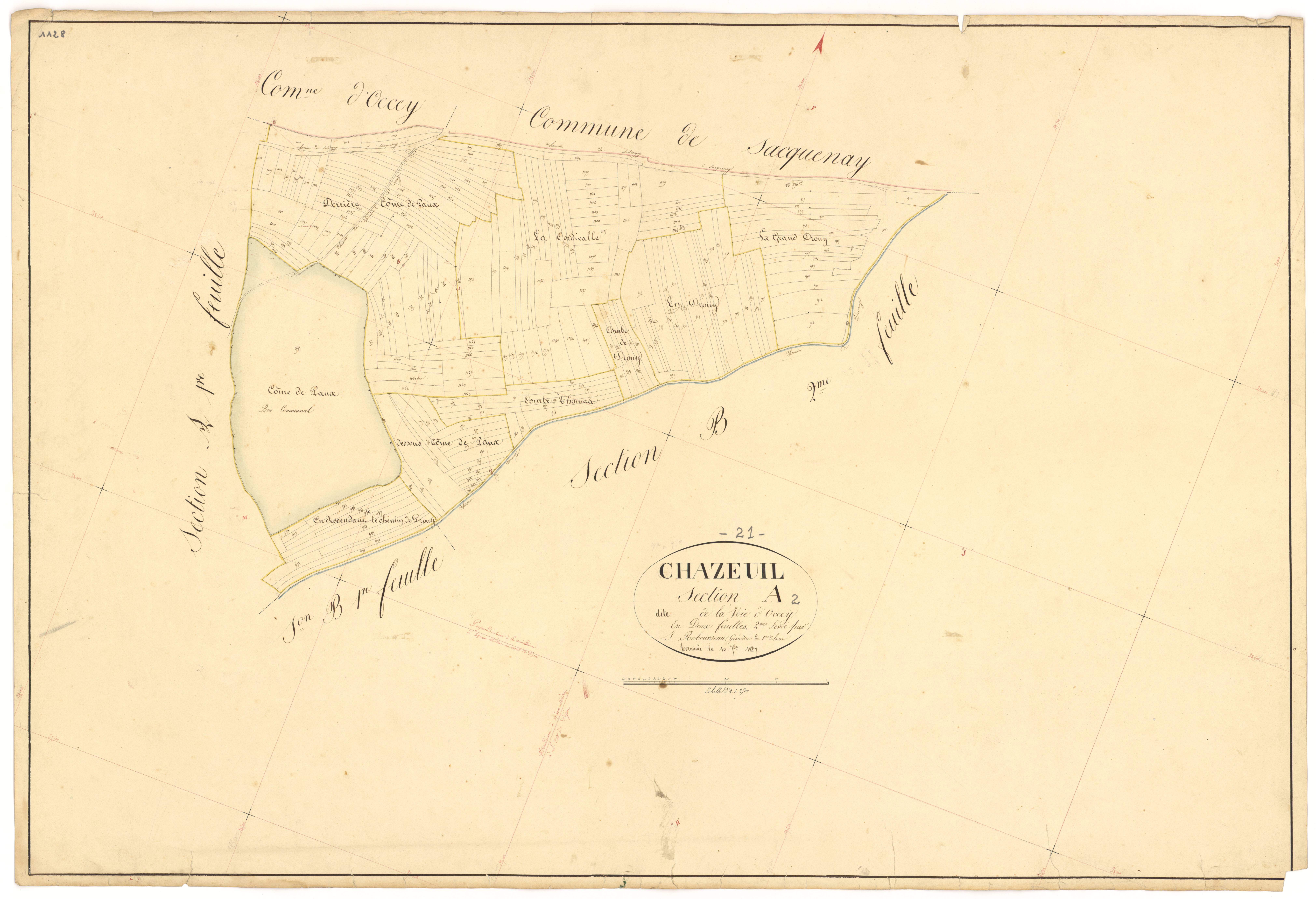 Chazeuil - Section A2 - 3 P PLAN 170/3