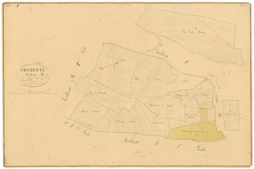 Chazeuil - Section B1 - 3 P PLAN 170/4