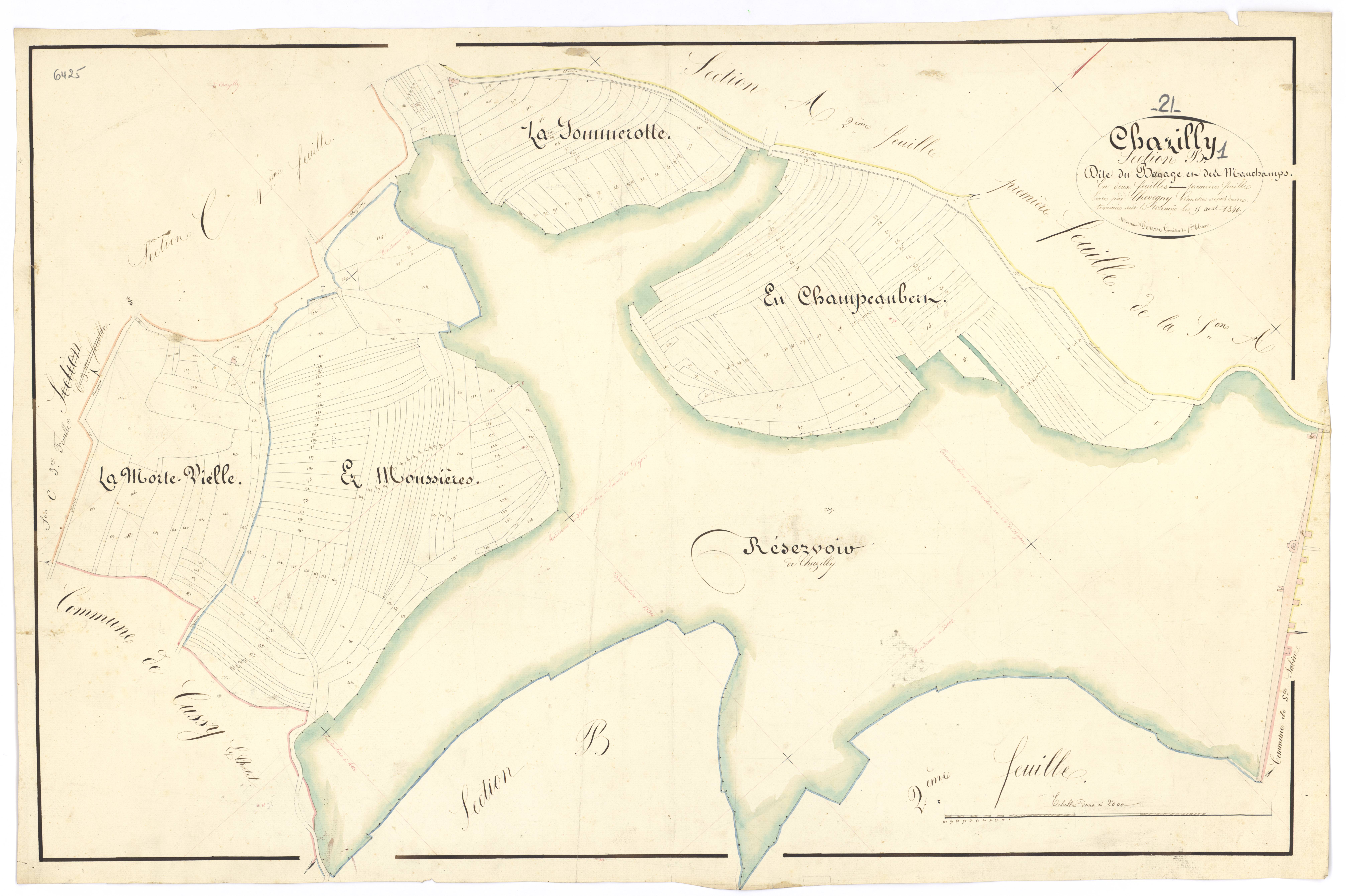 Chazilly - Section B1 - 3 P PLAN 171/4