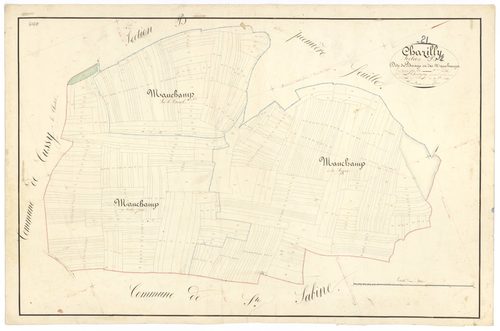 Chazilly - Section B2 - 3 P PLAN 171/5