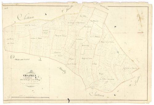 Chazilly - Section C1 - 3 P PLAN 171/6