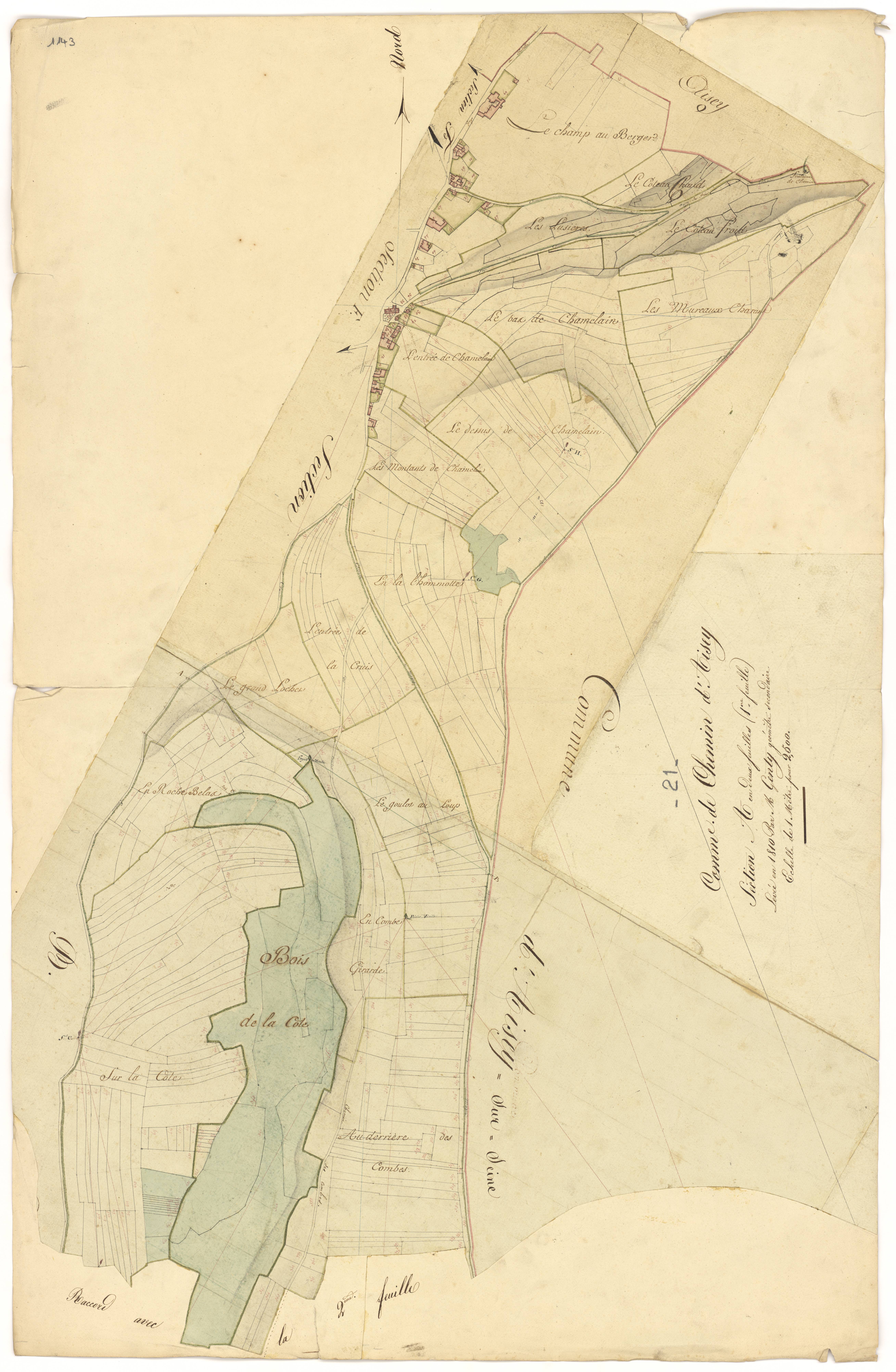 Chemin-d'Aisey - Section A1 - 3 P PLAN 172/2