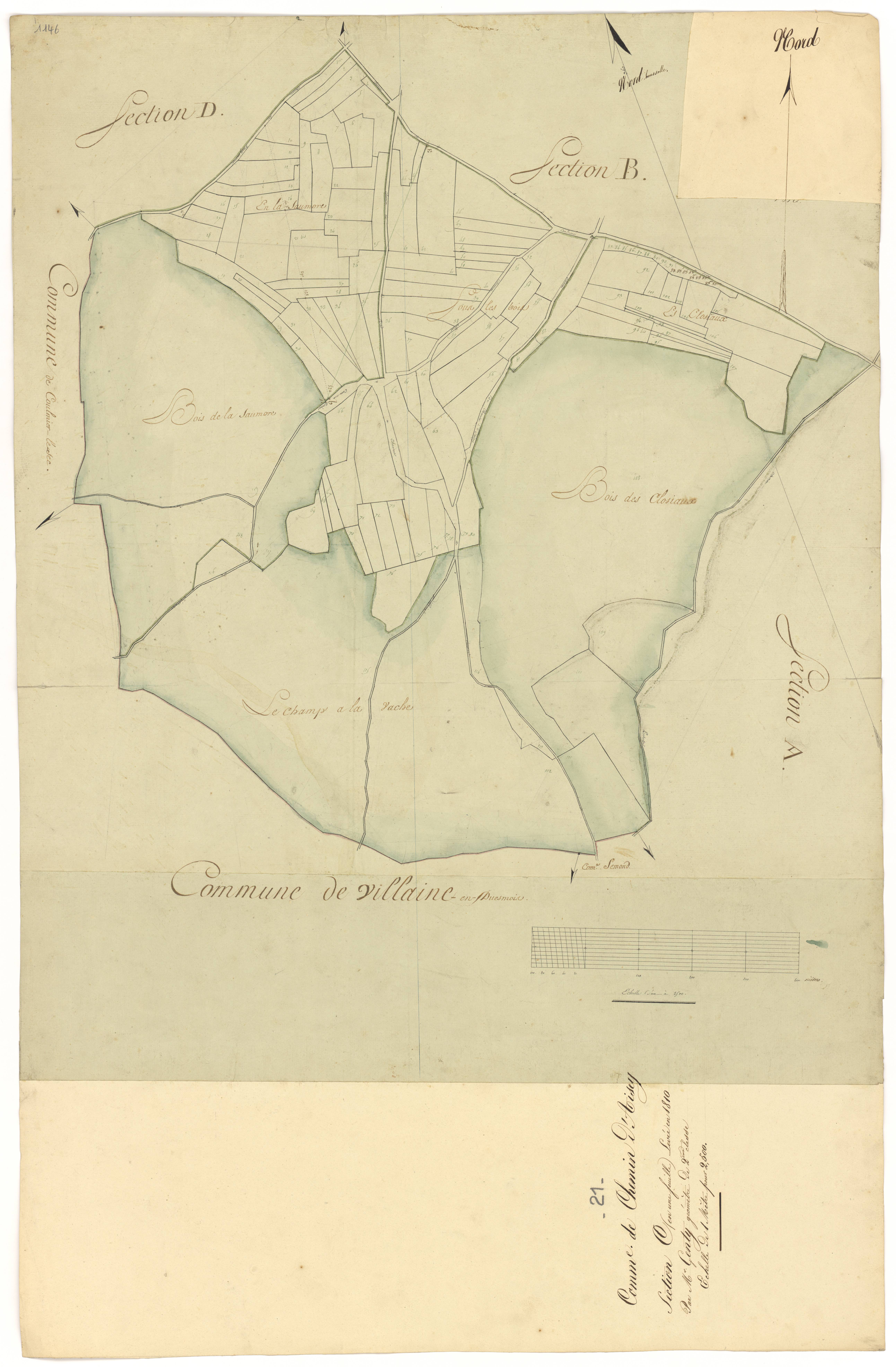 Chemin-d'Aisey - Section C - 3 P PLAN 172/5