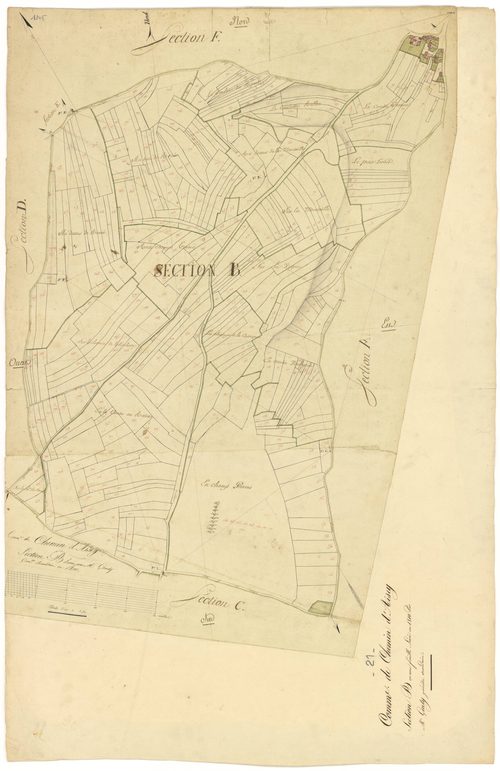 Chemin-d'Aisey - Section B - 3 P PLAN 172/4