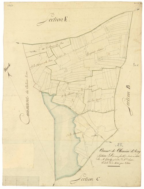 Chemin-d'Aisey - Section D - 3 P PLAN 172/6