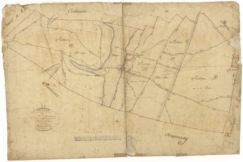 Chenôve - Tableau d'assemblage - 3 P PLAN 173/1