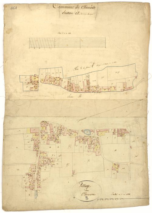 Chenôve - Sections A et B - 3 P PLAN 173/2
