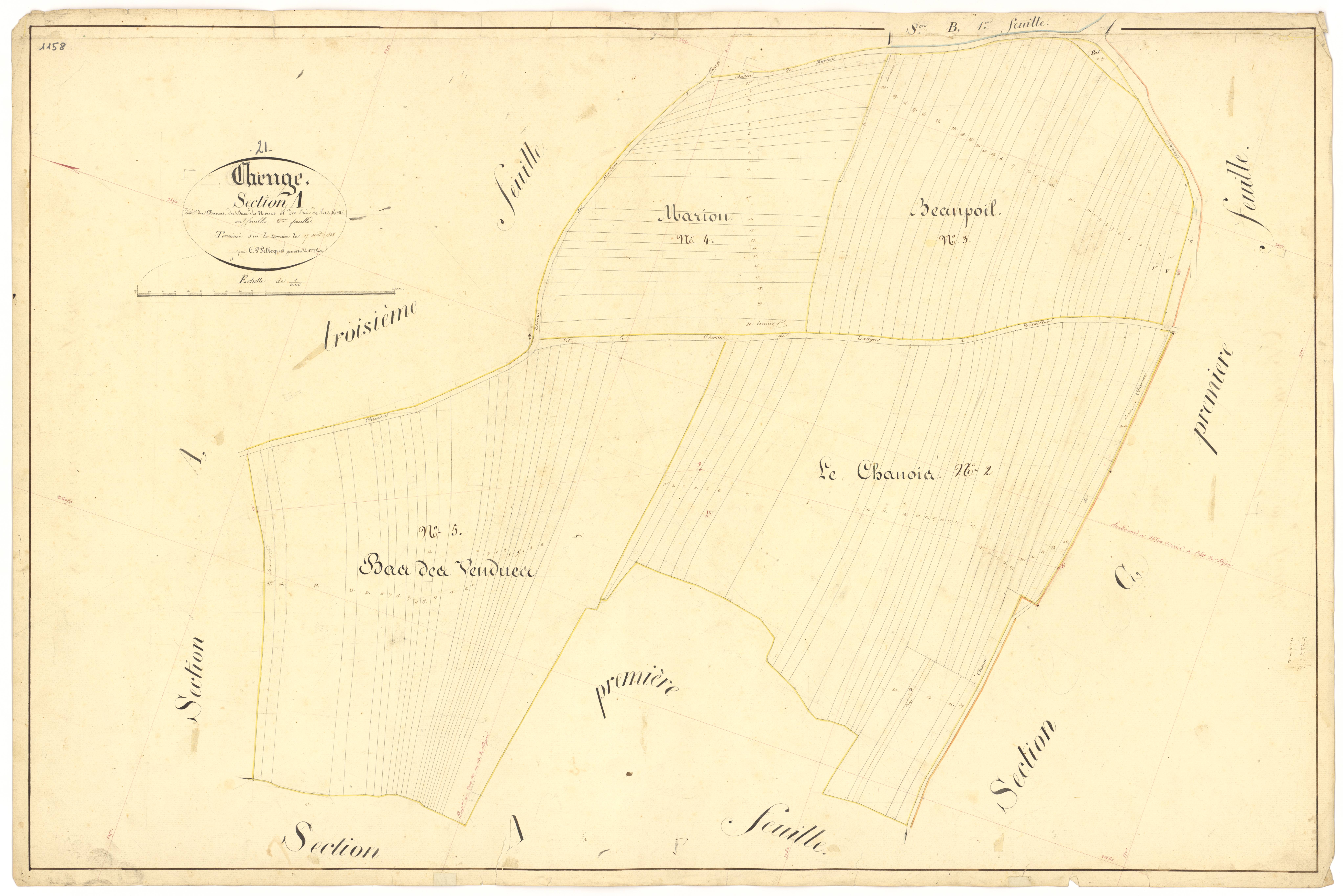 Cheuge - Section A2 - 3 P PLAN 174/4