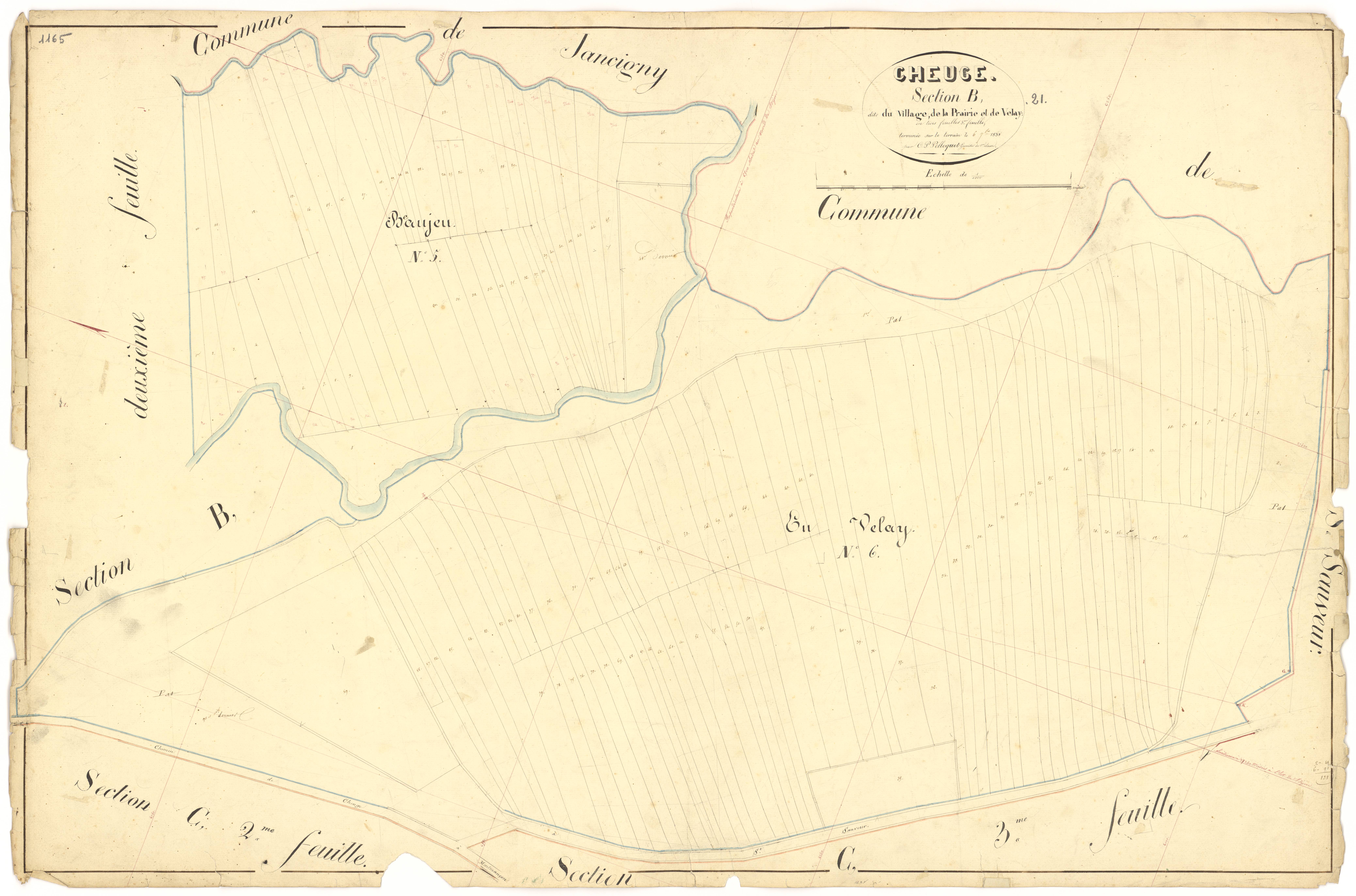 Cheuge - Section B3 - 3 P PLAN 174/11
