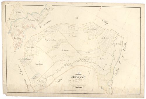 Chevannay - Section A - 3 P PLAN 175/2