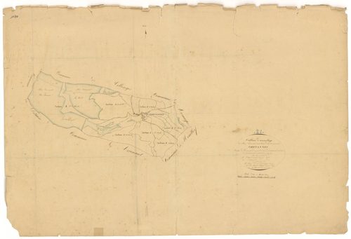 Chevannes - Tableau d'assemblage - 3 P PLAN 176/1