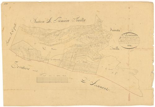 Chevannes - Section C1 - 3 P PLAN 176/6