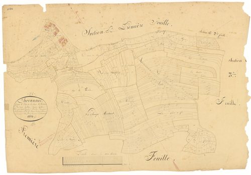 Chevannes - Section C2 - 3 P PLAN 176/7