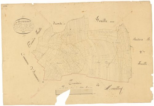 Chevannes - Section C3 - 3 P PLAN 176/8