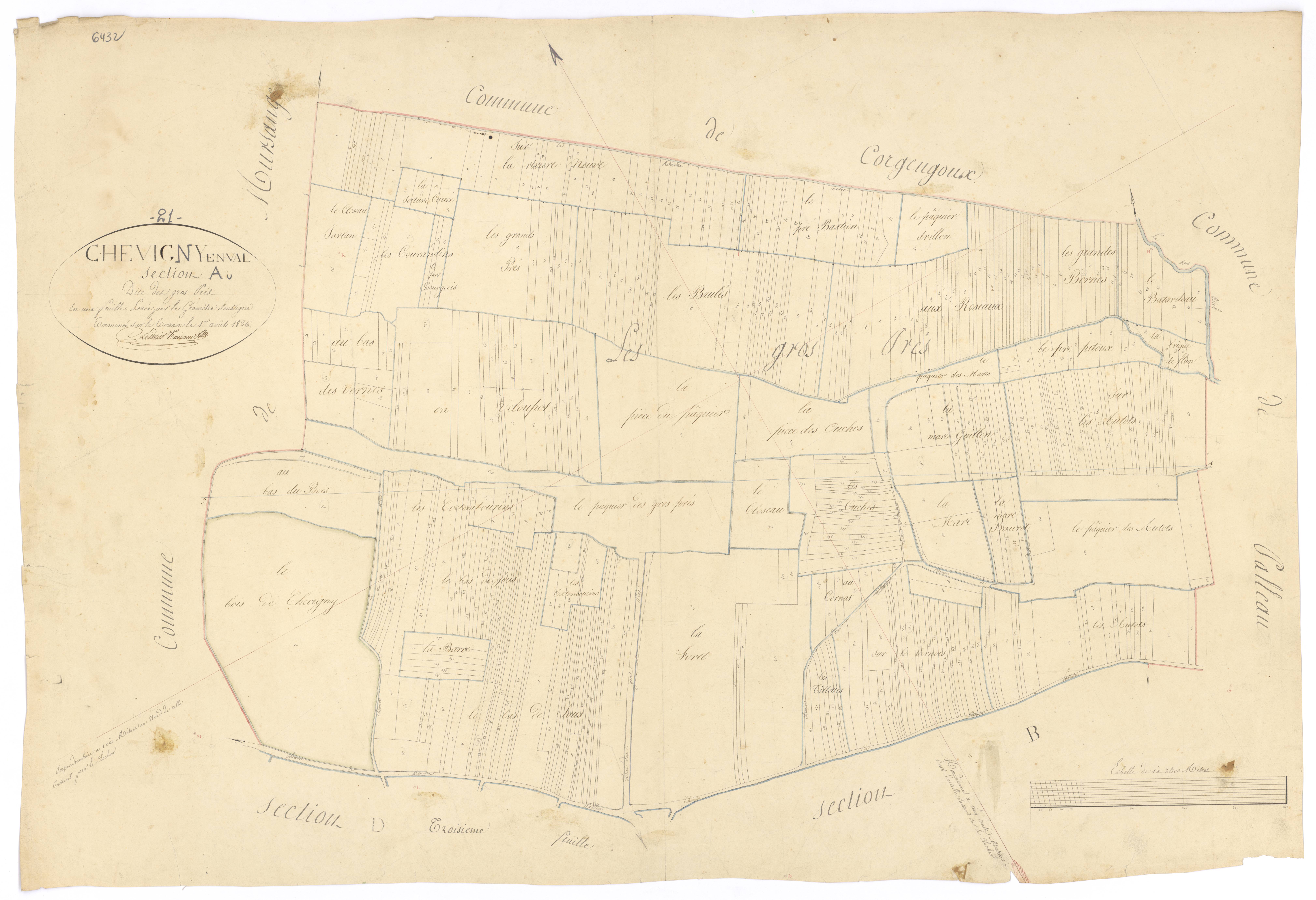 Chevigny-en-Valière - Section A - 3 P PLAN 177/2