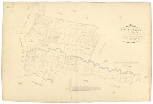 Chevigny-en-Valière - Section B - 3 P PLAN 177/3