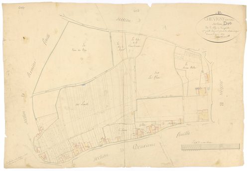 Chevigny-en-Valière - Section D3 - 3 P PLAN 177/7