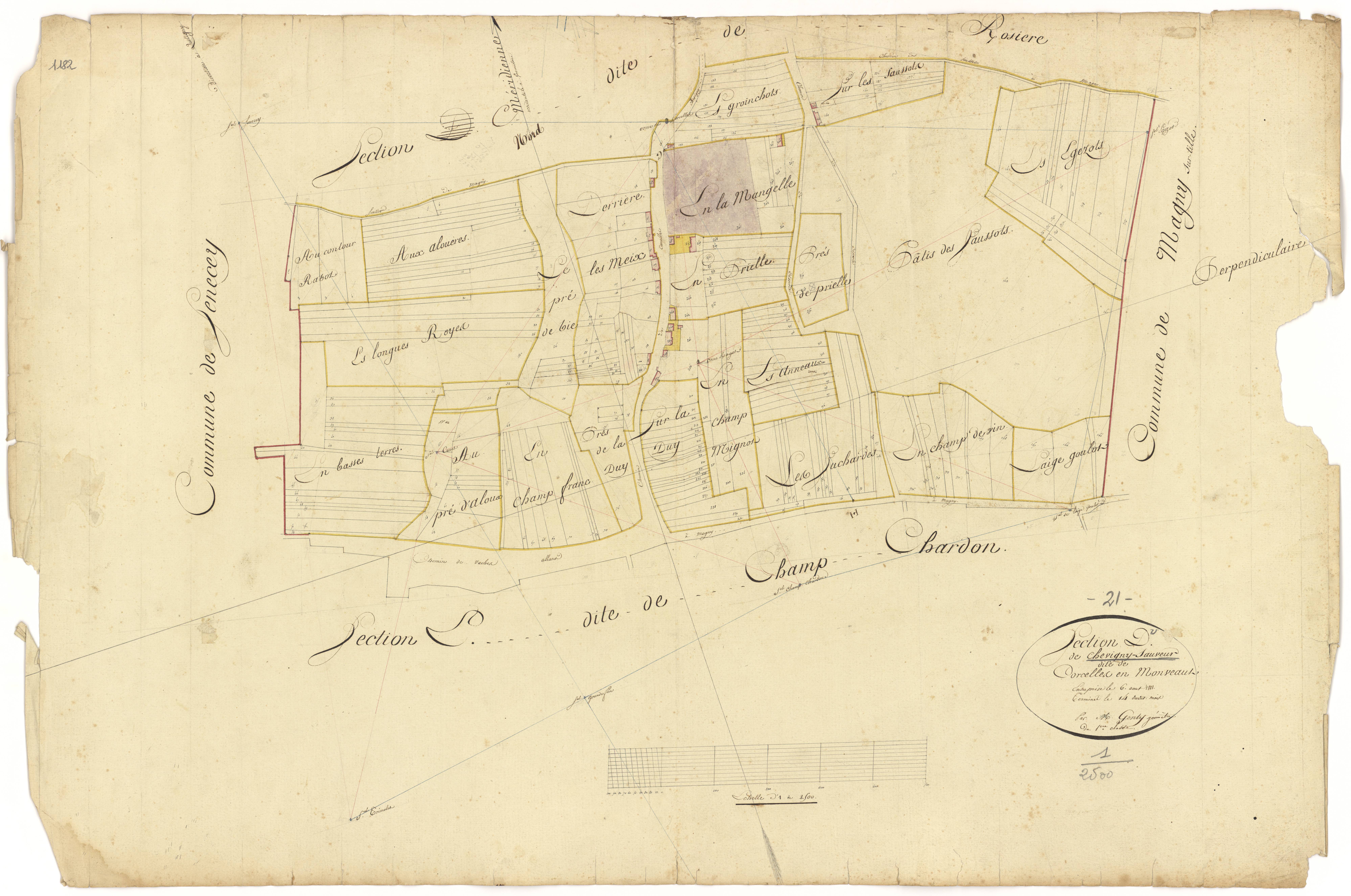 Chevigny-Saint-Sauveur - Section D - 3 P PLAN 178/5
