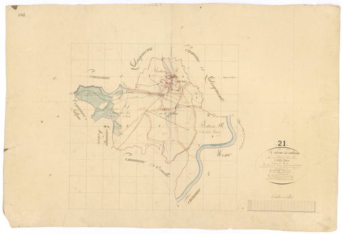 Chivres - Tableau d'assemblage - 3 P PLAN 179/1