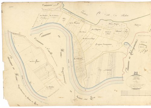 Chivres - Section B - 3 P PLAN 179/3