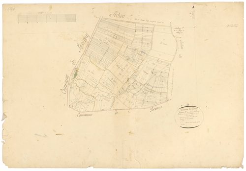 Chorey-lès-Beaune - Section C - 3 P PLAN 180/4