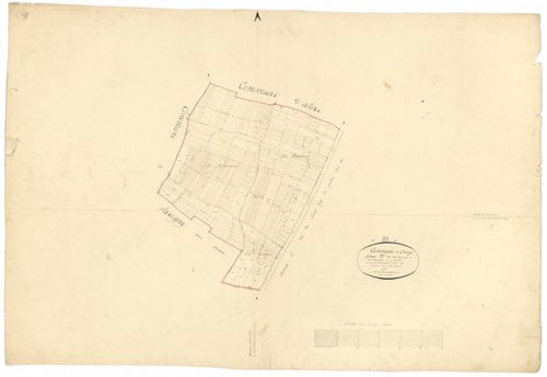 Chorey-lès-Beaune - Section D - 3 P PLAN 180/5