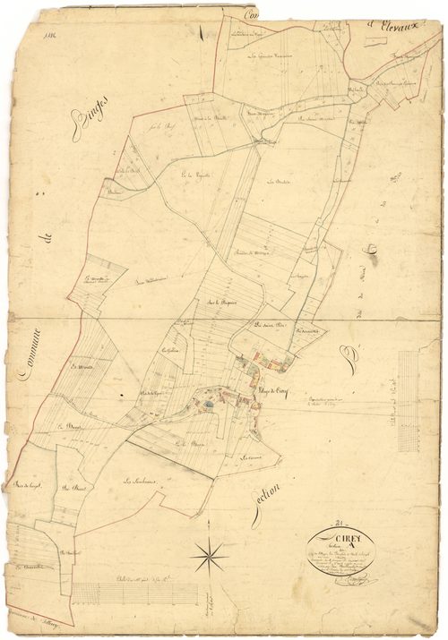 Cirey-lès-Pontailler - Section A - 3 P PLAN 182/2