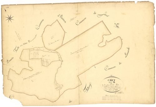 Cirey-lès-Pontailler - Section B2 - 3 P PLAN 182/4