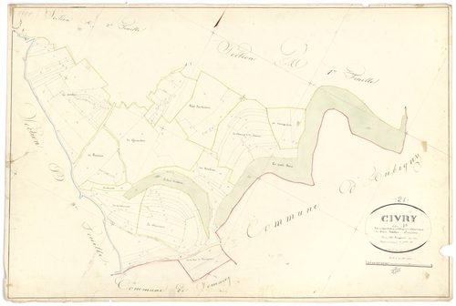 Civry-en-Montagne - Section A3 - 3 P PLAN 183/4