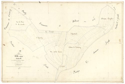 Civry-en-Montagne - Section B1 - 3 P PLAN 183/5