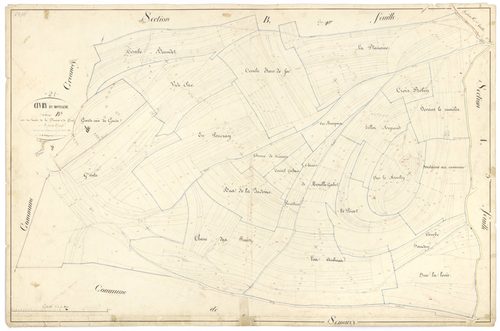 Civry-en-Montagne - Section B3 - 3 P PLAN 183/7