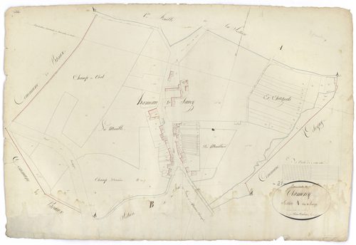 Clamerey - Section A2 - 3 P PLAN 184/3