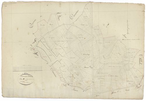 Clamerey - Section B - 3 P PLAN 184/4