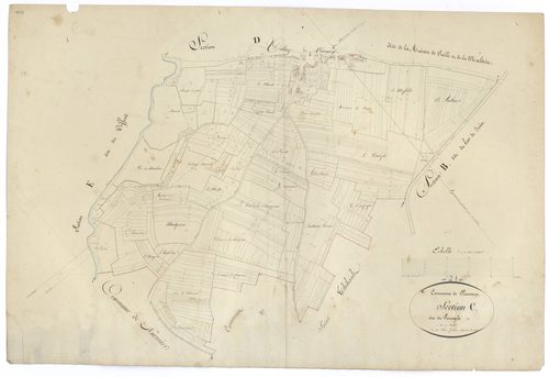 Clamerey - Section C - 3 P PLAN 184/5